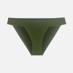 Caress banded bikini Avocado - Monique Morin Lingerie