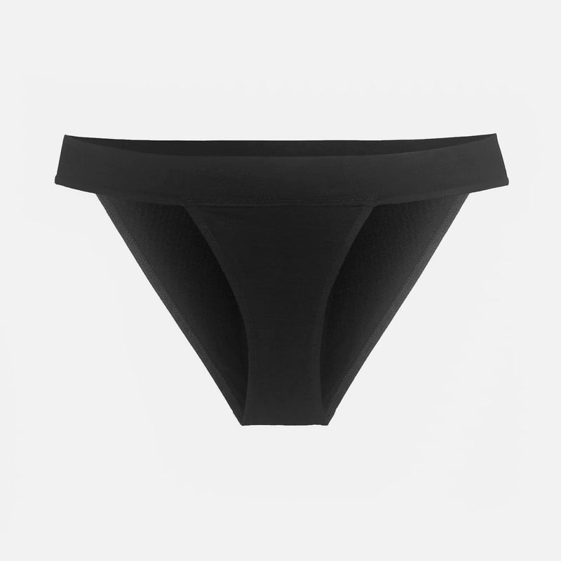 Caress banded bikini black - Monique Morin