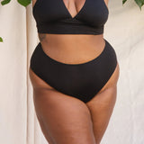 Product thumbnail Caress Brief Black - Monique Morin Model 5'7