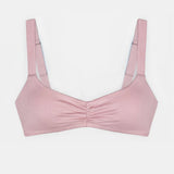 Product thumbnail Caress Sweetheart Bralette Fleur Pink - Monique Morin 