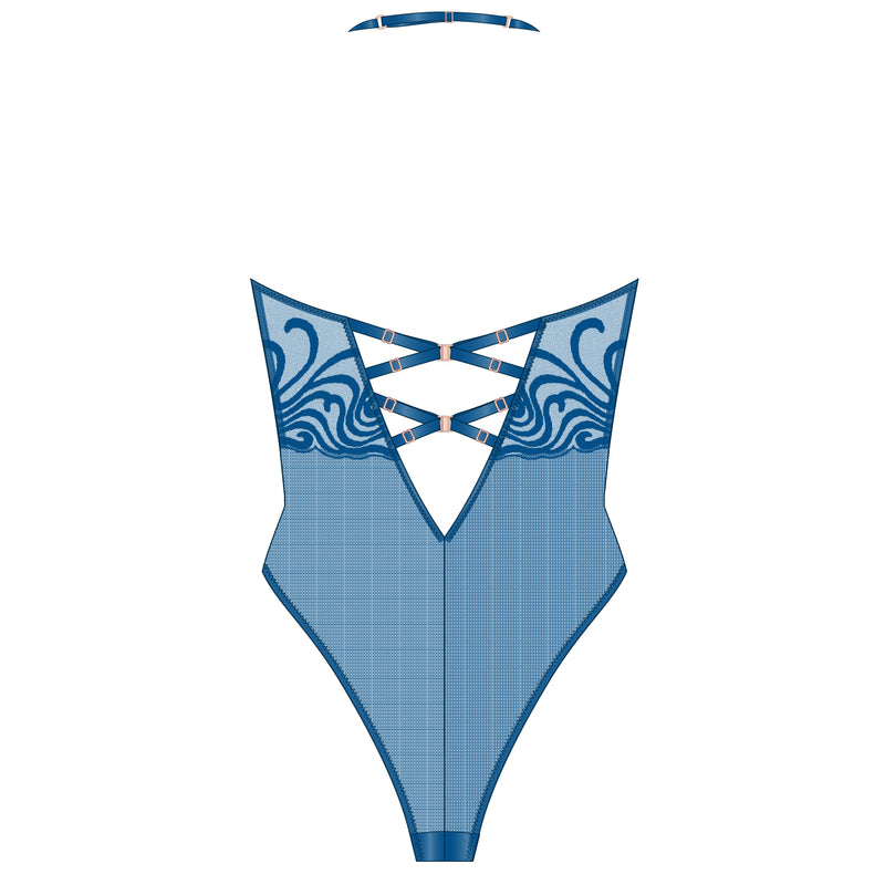 Echo Bodysuit Abyss Blue