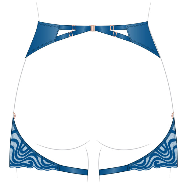Echo Garter Abyss Blue