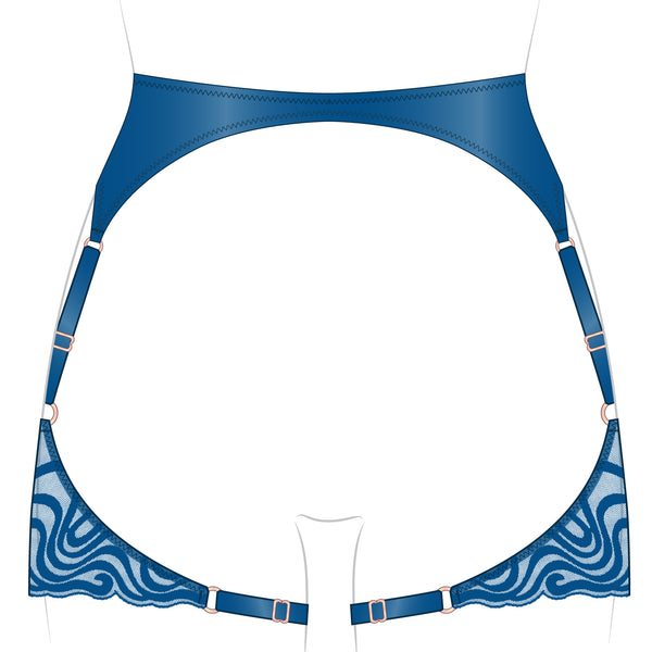 Echo Garter Abyss Blue
