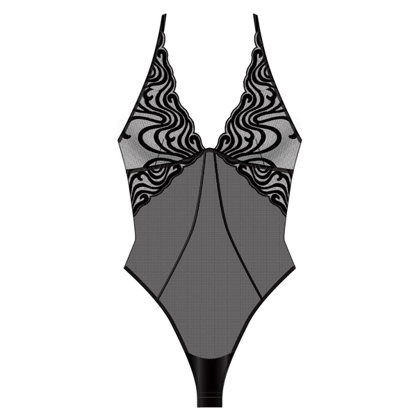 Echo Bodysuit Black