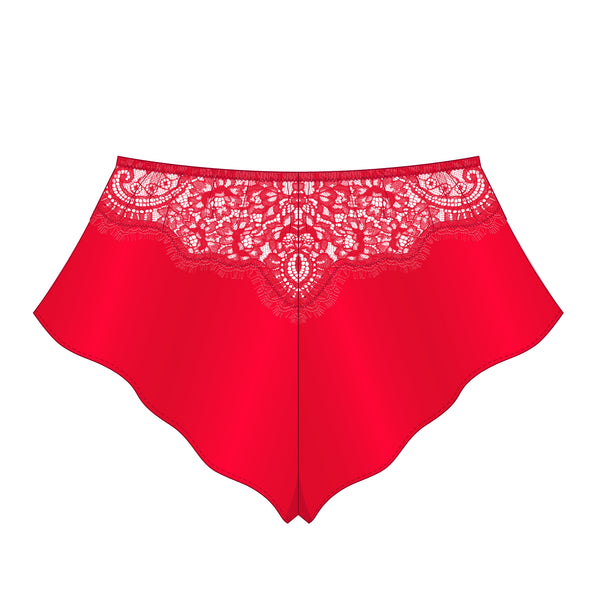 Moonstruck Shorts Fire Red