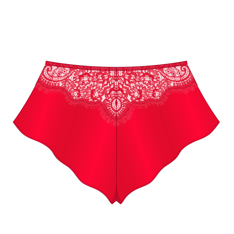 Moonstruck Shorts Fire Red