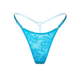 Product thumbnail Amphitrite Adjustable Micro G Blue Flame - Monique Morin Lingerie