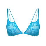 Product thumbnail Amphitrite Bralette Blue Flame - Monique Morin Lingerie