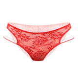 Product thumbnail Amphitrite Low Rise Cheeky Panty Fire Red - Monique Morin Lingerie