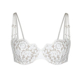 Product thumbnail Frisson Balconette Bra Crystal - Monique Morin Lingerie