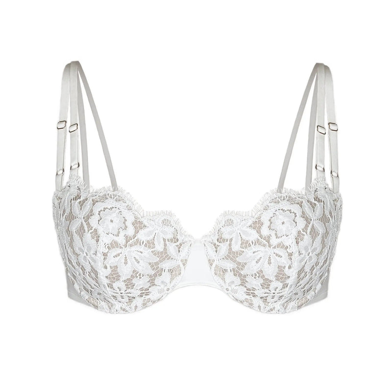 Frisson Balconette Bra Crystal - Monique Morin Lingerie