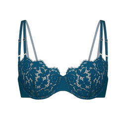 Frisson Balconette Bra Tourmaline - Monique Morin Lingerie