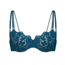 Frisson Balconette Bra Tourmaline - Monique Morin Lingerie