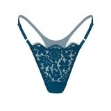 Product thumbnail Frisson Micro-G Thong Tourmaline - Monique Morin Lingerie