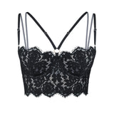 Product thumbnail Frisson Bustier Black Pre- Order - Monique Morin Lingerie