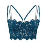 Product thumbnail Frisson Bustier Tourmaline - Monique Morin Lingerie