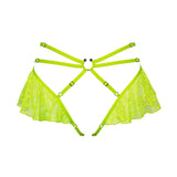 Product thumbnail Hologram Skirted Harness Acid Green