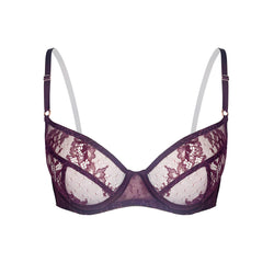 Moonstruck Balconette Bra Velvet