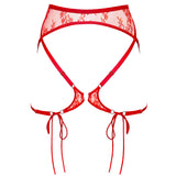 Product thumbnail Moonstruck Lace Harness Fire Red