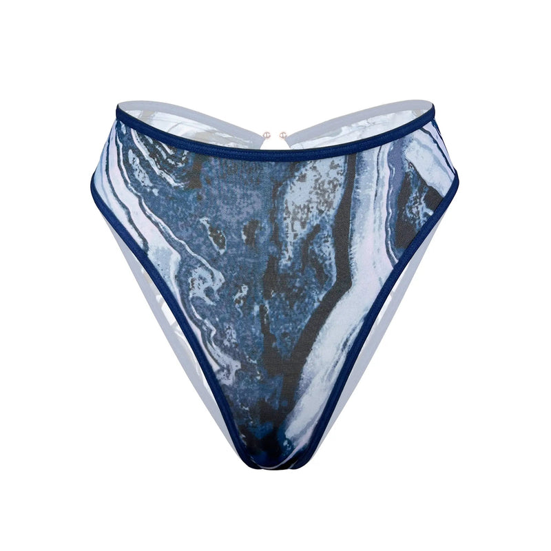 Storm High Waisted Cheeky Pre-Order - Monique Morin Lingerie