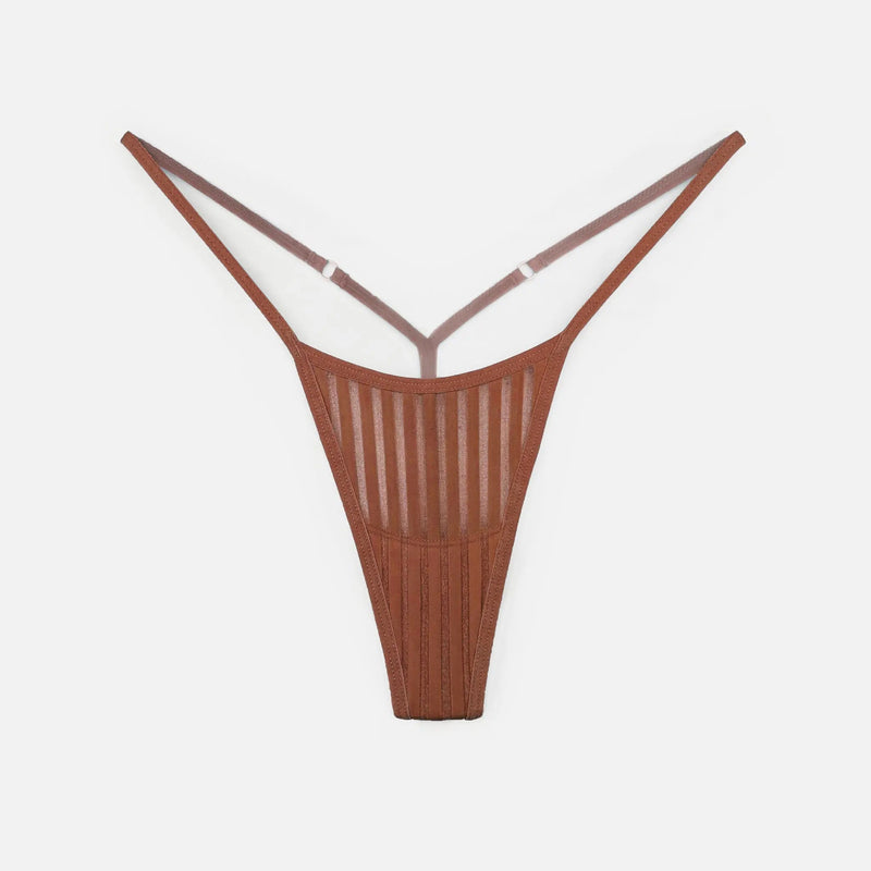Vertigo Micro-G Thong Salted Caramel Monique Morin