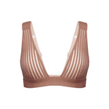 Product thumbnail Vertigo V Neck Bralette Mushroom Pre-Order - Monique Morin Lingerie