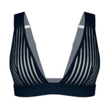 Product thumbnail Vertigo V Neck Bralette Black - Monique Morin Lingerie