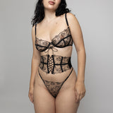 Product thumbnail Whisper Wired Demi Bra Black +