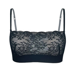 Wild Lace bralette Black - Monique Morin Lingerie