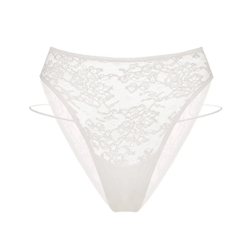 Wild Remix High Leg Panty Crystal - Monique Morin Lingerie