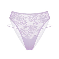 Wild Remix High Leg Panty Lilac Hint - Monique Morin Lingerie
