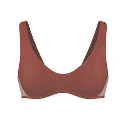 Core Scoop Neck Bralette Sugar