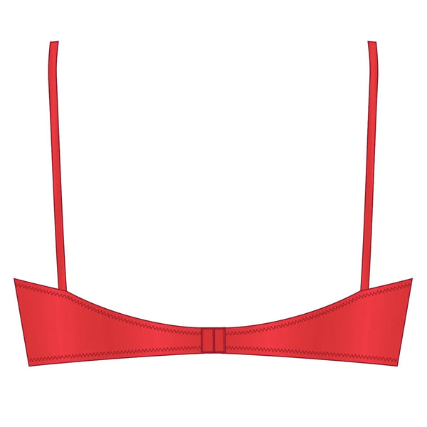 Moonstruck Balconette Bra Fire Red